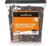 CHAMPILAND - Duo Bolet Cèpe Séchés - Champignons Sélectionnés - Triés à la Main dans le Sud-Ouest de la France - Saveur Exceptionnelle - Riche en Protéines et Source de Fibres - Pot de 500 g