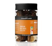 CHAMPILAND - Mélange de Champignons Séchés Saveur des Bois - Cèpes, Luteus, Pleurotes, Trompettes - Triés à la Main dans le Sud-Ouest de la France - Saveur Exceptionnelle - Pot de 40 g