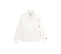 Champion 221229 Sweat à capuche pour homme avec demi-fermeture éclair et intérieur, crème, L