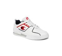 Champion 3 Point Low Baskets Homme S21882-CHA-WW010 Blanc/Bleu/Rouge
