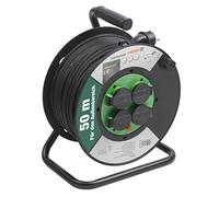 Champion 7435870 Enrouleur de câble 50 m H05RR-F H07RN-F3G1,5, IP44, 7435870