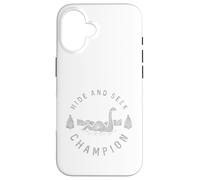 Champion à Cache-Cache des Monstres du Loch Ness Coque pour iPhone 16