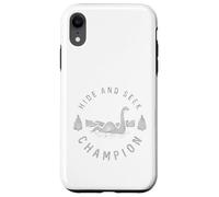 Champion à Cache-Cache des Monstres du Loch Ness Coque pour iPhone XR