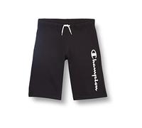 Champion American Classics-Big Logo Shorts Bermudas, Noir, 5-6 Ans Fille