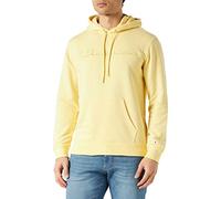 Champion American Classics Big Logo Sweatshirt Capuche, Jaune Pastel, M Homme