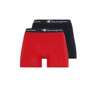 Champion Authentic Athletic Apparel Boxers bleu nuit / rouge / blanc, Taille S