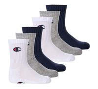 Champion Authentic Athletic Apparel Chaussettes bleu / gris / blanc, Taille 27-30,5