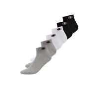 Champion Core Socks 6pp Crew Chaussettes, Gris Clair, 39-42 Mixte