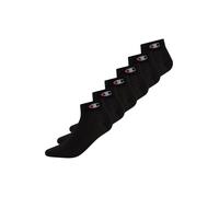 Champion Core Socks 6pp Crew Chaussettes, Noir, 39-42 Mixte