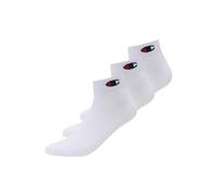 Champion Core Socks 3pp Quarter Chaussettes, Blanc, 35-38 Mixte