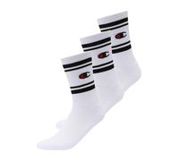 Champion Authentic Athletic Apparel Chaussettes 'Seasonal' rouge / noir / blanc, Taille 43-46