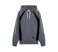 Champion Authentic Athletic Apparel Sweat-shirt gris basalte / noir / blanc cassé, Taille XL