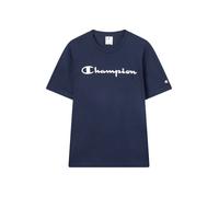 Champion Authentic Athletic Apparel T-Shirt bleu marine / blanc, Taille M