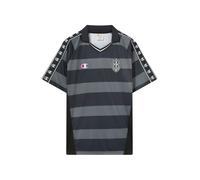 Champion Authentic Athletic Apparel T-Shirt gris / gris foncé / noir / blanc, Taille L