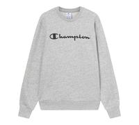Champion - Big Printed Logo Crewneck - Homme - Sweatshirts et sweats à capuche - Gris - Taille: S