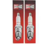 CHAMPION - Bougie D'Allumage CHAMPION RA6HC - Durable & Fiable - Pièce De Rechange Haute Qualité - Equivalent NGK DCPR8E (Lot de 2)