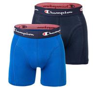 Champion Boxers Pour Hommes, Paquet De 2 - Coton, Ceinture Avec Logo, Uni