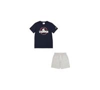 Champion Boy's Legacy Boy BS501 Ensemble col rond avec logo Bleu Taille L, Bleu (BS501), 11-12 ans