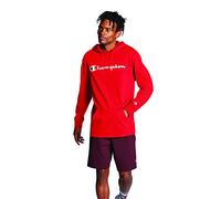 Champion Capuche en Coton de Poids Moyen, t-Shirt Confortable pour Homme Chemise, Script écarlate