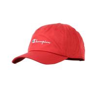 Champion - Casquette de baseball rouge à visière incurvée - Homme - Accessoires - Rouge - Taille: ONE Size
