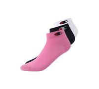 Champion Chaussettes Authentic Athletic Apparel 3pk Quarter Mixte 35-38 Bleu/Rose/Rouge/Blanc