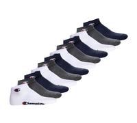 Champion Chaussettes Unisex, Lot de 12 - Chaussettes Quart Basic Logo