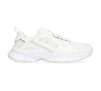 Champion Chaussures de Course rétro Unisexe RT25 en Maille, Coupe Basse, Bleu