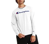 Champion T- Shirt Graphique Classique en Jersey Ls, White-y06794, L Homme