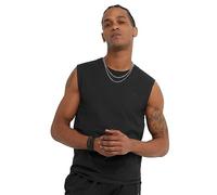 Champion Shirt, Sleeveless, Tank, Classic Muscle Tee Top for Men (Reg. Or Big & Tall) Chemise, Noir, Taille XL Homme