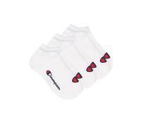 Champion Core 3PP Sneaker Chaussettes, Blanc, 35-38 (Lot de 3) Mixte