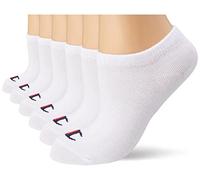 Champion Core 6PP Sneaker Chaussettes, Blanc, 43-46 (Lot de 6) Mixte
