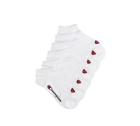 Champion Core Socks 6pp Short Crew Chaussettes, Blanc, 39-42 Mixte