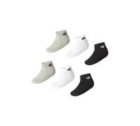Champion Core Socks Junior 6PP Quarter, Chaussettes de doublure Unisexe - Enfants et adolescents, Grigio (Melange Chiaro),
