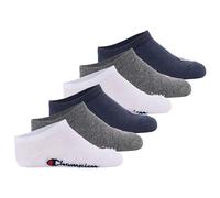 Champion Core Socks Junior 6PP Sneaker Chaussettes de Doublure, Bleu Marine, 31-34 Unisexe-Enfants et Adolescents