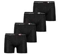Champion Core x4 Boxeur Ajust, Noir, XXL (Lot de 4) Homme