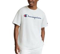 Champion, Cotton Midweight Crewneck Tee, T-Shirt for Men, Script (Reg. Or Big & Tall)