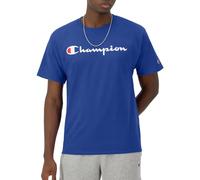 Champion, Cotton Midweight Crewneck Tee, T-Shirt for Men, Script (Reg. Or Big & Tall)