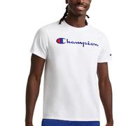 Champion, Cotton Midweight Crewneck Tee, T-Shirt for Men, Script (Reg. Or Big & Tall)