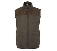 Champion Country Estate Arundel Gilet sans manches doublé en polaire pour homme, vert olive, M
