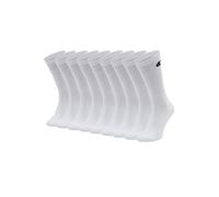 Champion Crew U24558 Lot de 9 paires de chaussettes de tennis unisexe Taille 35-46, Blanc., 39-42