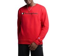 Champion Crewneck, Fleece, Hoodie Sweatshirt for Men, Script Logo (Reg. Or Big & Tall) Maillot de survêtement, Team Red Scarlet-y06794, M Homme