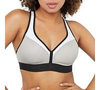Champion Support Moyen Curvy avec Cousu dans la Tasse Soutien-Gorge de Sport, Opaque, Oxford Gris chiné/Blanc/Noir, M Femme