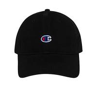 Champion Casquette réglable Père Papa Bandeau, Noir foncé, Taille Unique Mixte