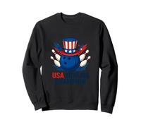 Champion de Bowling des États-Unis Art Patriotique Sweatshirt