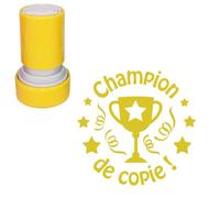 Champion de copie Tampon Auto-Encreur Enseignant - Or, 22mm, Re-éncrable^