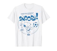Champion de la World Famous Star Football Classic des Peanuts Snoopy T-Shirt