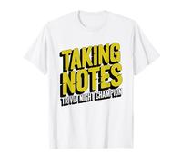 Champion De Soirée Trivia Gagnant Quiz T-Shirt