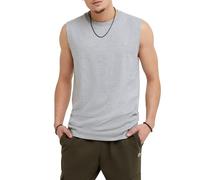 Champion Shirt, Sleeveless, Tank, Classic Muscle Tee Top for Men (Reg. Or Big & Tall) Chemise, Gris Oxford, Taille L Homme