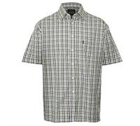 Champion Doncaster Country Chemise décontractée à manches courtes pour homme, Green Check, 3XL