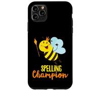 Champion d'orthographe Cute Bee Gagnant du concours d'orthographe Coque pour iPhone 11 Pro Max